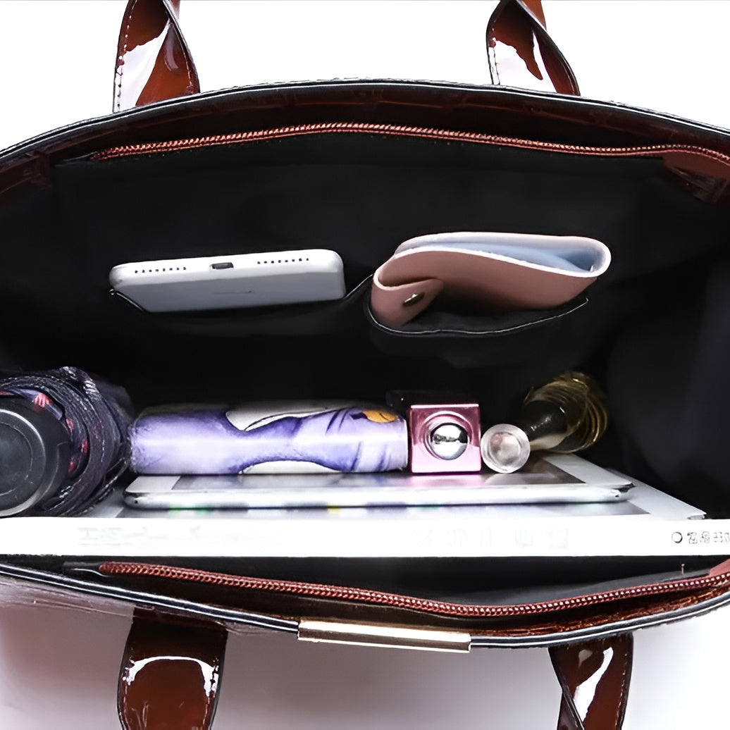 Crocodile Elise Handbag