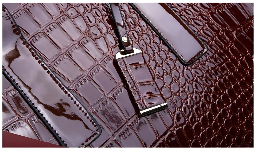 Crocodile Elise Handbag