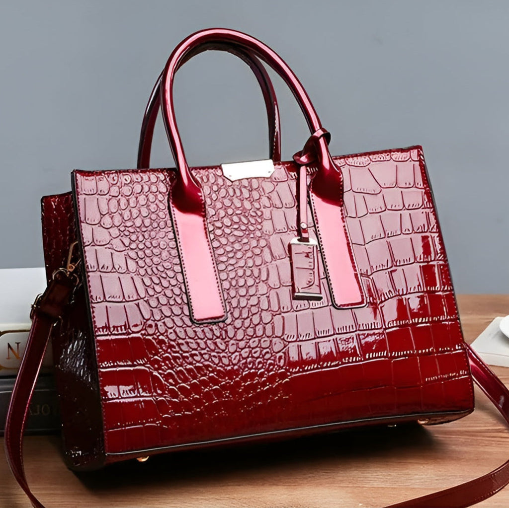 Crocodile Elise Handbag