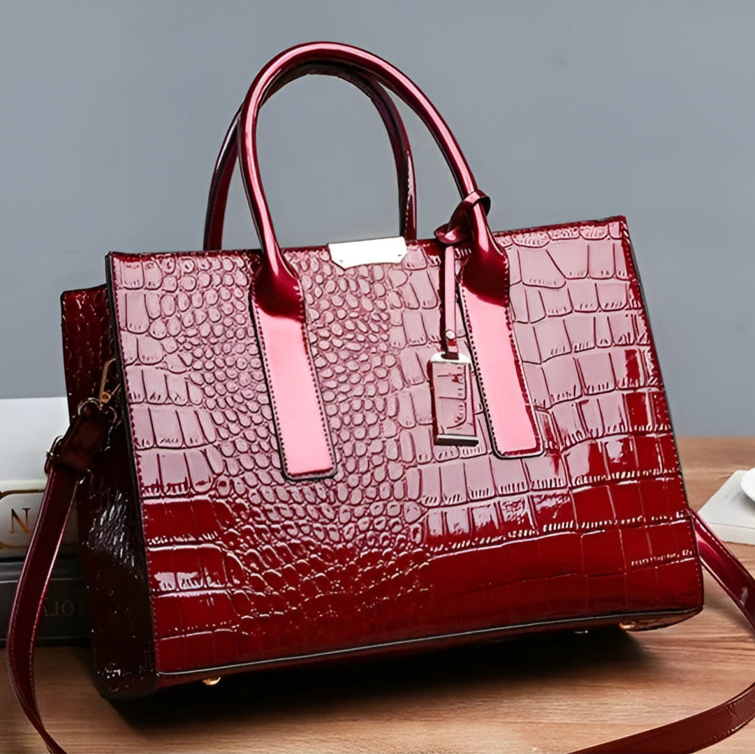 Crocodile Elise Handbag