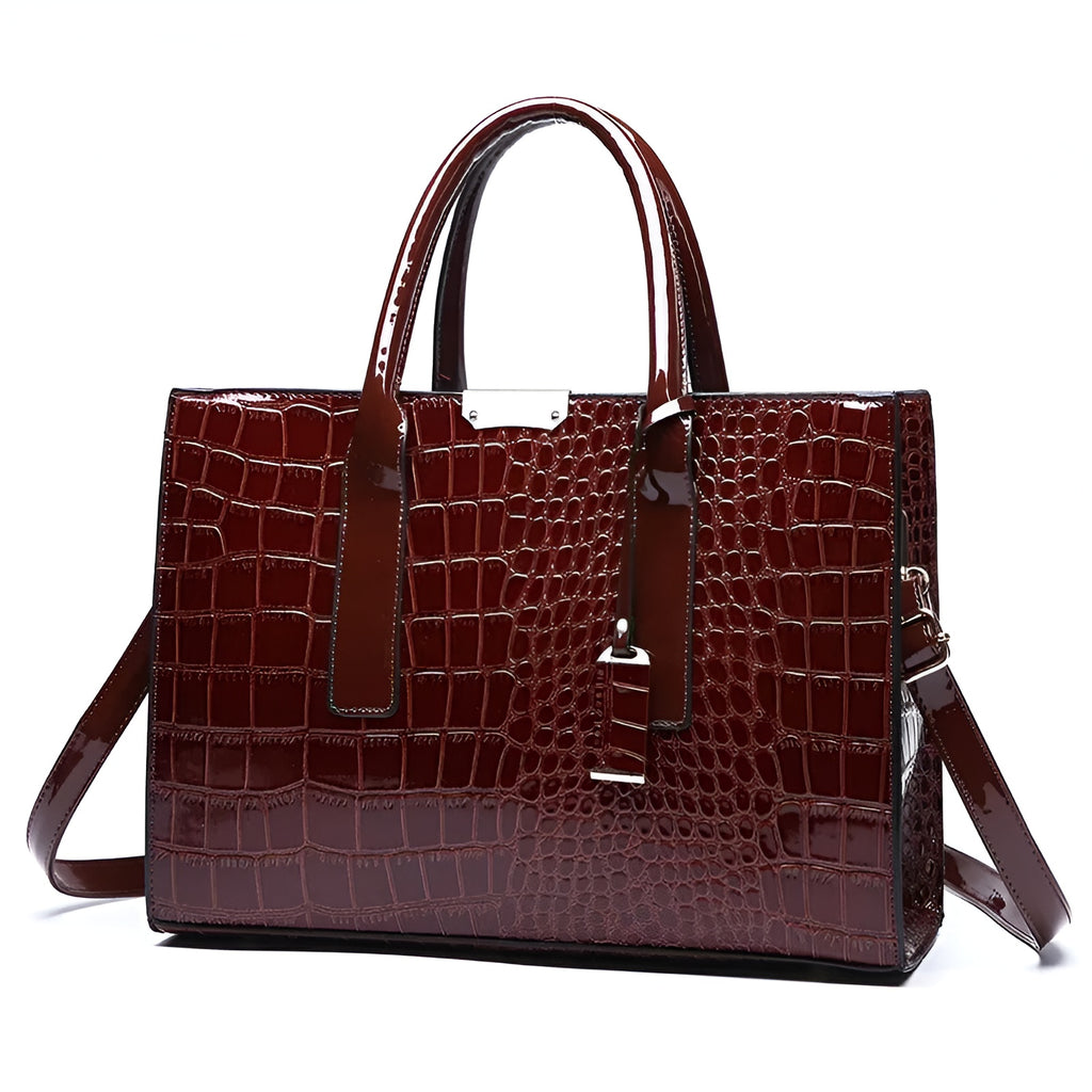 Crocodile Elise Handbag