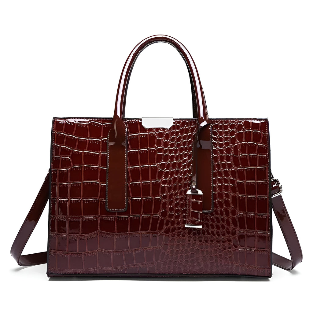 Crocodile Elise Handbag